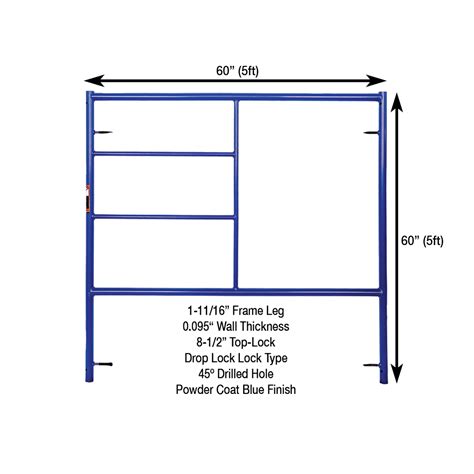 10ft Stationary Scaffold Tower | Scaffold Kit | USA Scaffolding