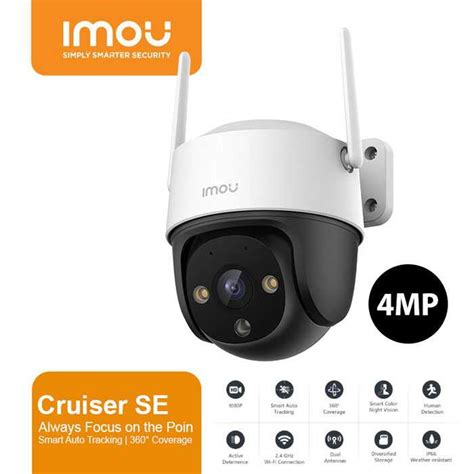 Jual Imou Cruiser SE 4MP Smart Wifi IP Camera Tracking Full