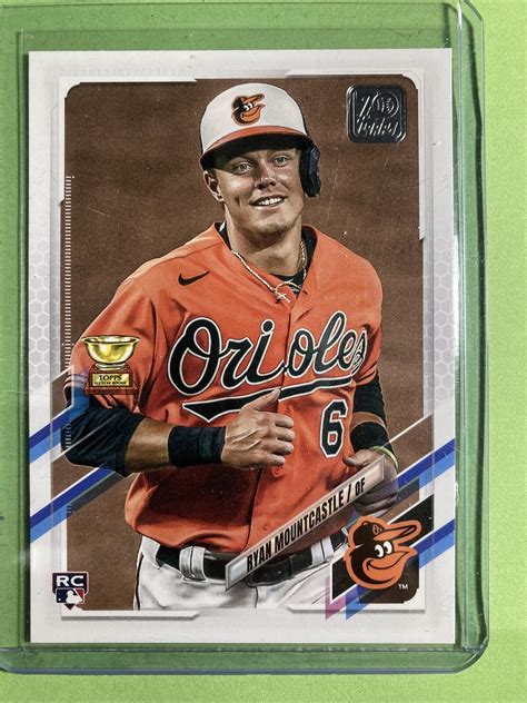 2021 Topps Series 1 Ryan Mountcastle Base Card 143 Orioles Rc Rookie