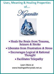 Kyanite - Metaphysical Healing Properties | Metaphysical healing ...