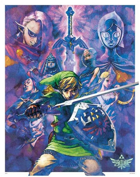 Legend Of Zelda Skyward Sword Poster