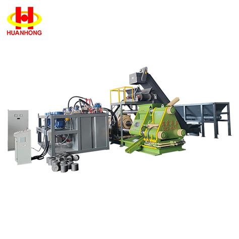 Y Hydraulic Horizontal Metal Scrap Briquette Making Press