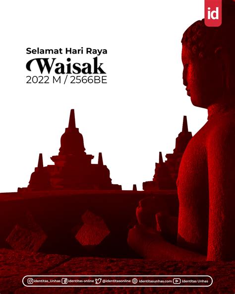 Ucapan Selamat Hari Raya Waisak Be Identitas Unhas