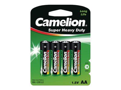 Camelion Super Heavy Duty R P Bp G Battery X Aa Type Zinc