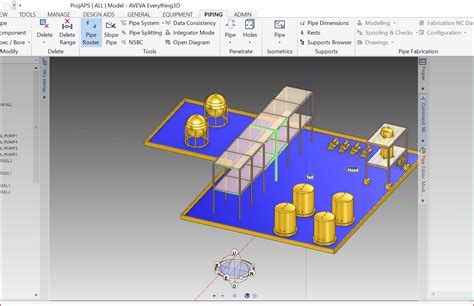 E D Piping Design Course Pdms Sp D Training