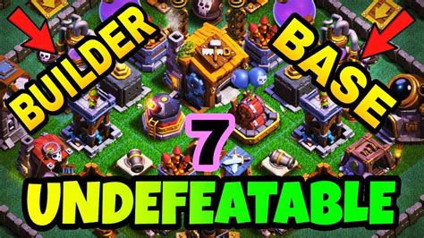 Undefeatable Builder Base Layout With Replay Best Builder Hall