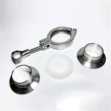 Food Grade Sanitary Tri Clamp For Stainless Steel Pipe