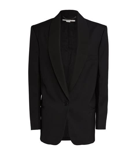 Stella McCartney Wool Oversized Blazer Harrods AU