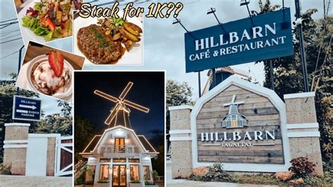 Hillbarn Caf Restaurant Tagaytay City Youtube