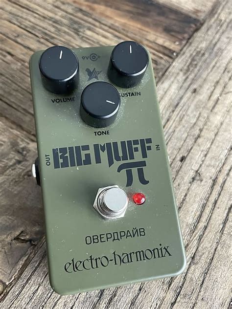 Electro Harmonix Green Russian Big Muff Pi Reissue 2017 Reverb