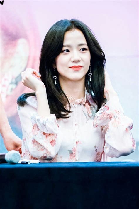 [180624] Blackpink Jisoo Fansign Event Black Pink Leader, Black Pink ジス ...