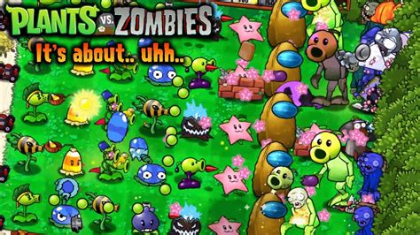 Plants Vs Zombies It S About Uhh Survival Day Hard Gameplay