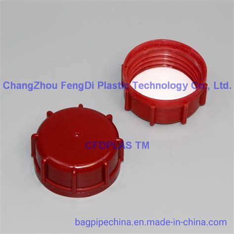 DIN56mm Tamper Evident Cap With PE Foamed Disk Liner China Tamper