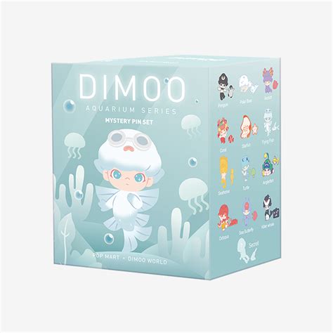 Dimoo Aquarium Badge Series Pop Mart Thailand