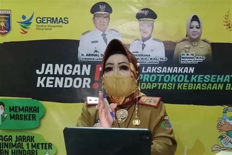 Kepala Kadinkes Provinsi Lampung Baru Selesai Diperiksa KPK Reihana