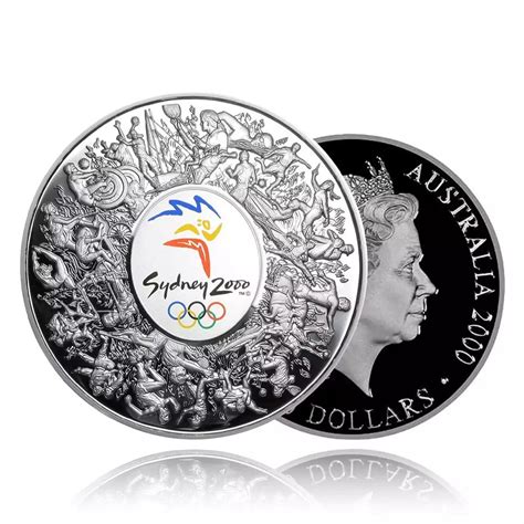 Kg Silver Coin Sydney Olympics Incl Gst Ainslie Bullion