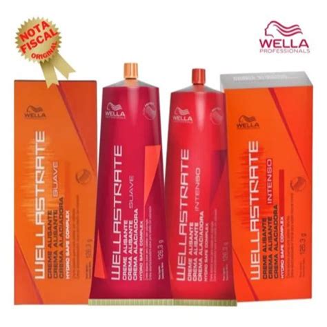 Wella Alisante Capilar Profissional Wellastrate 126 3g Shopee Brasil