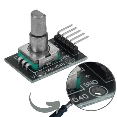 Modulo Encoder Rotativo Rotary Decoder Sensor Arduino Ky