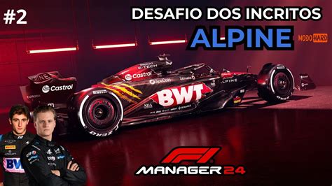 F Manager Ao Vivo Desafio Dos Inscritos Alpine Doohan E