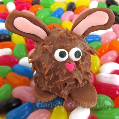 Peanut Butter Fudge Filled Chocolate Easter Bunnies Hungry Happenings