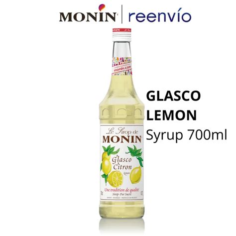 Monin Glasco Lemon Syrup 700ml Lazada PH