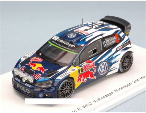 Spark Model S Vw Polo R Wrc N Nd Monte Carlo J M Latvala M