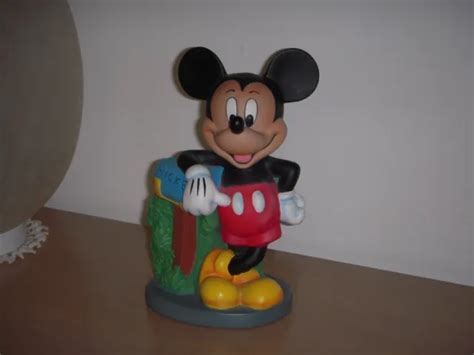 Tirelire Ancienne Mickey Mouse Walt Disney Boite Aux Lettres Dessin