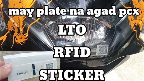 Paano At San Kinakabit Ang Lto Rfid Sticker How To Install Lto Rfid