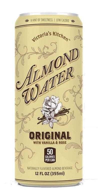 Refreshing Almond Water Beverages : almond water