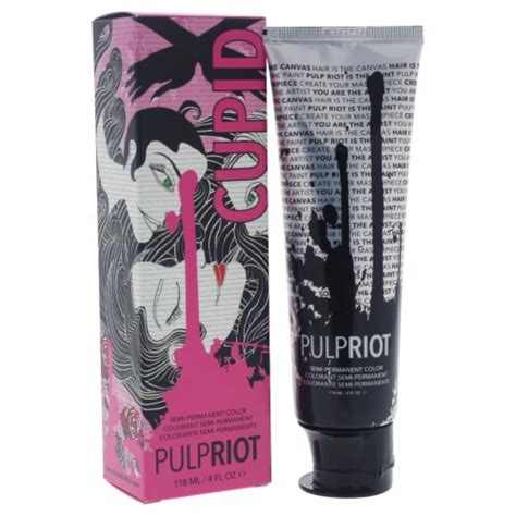 Pulp Riot SemiPermanent Color Cupid Bright Pink Hair Color 4 Oz 4 Oz