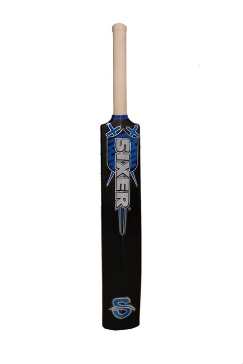 Sixer Standard Handle Black Hard Plastic Cricket Bat At Rs Piece In