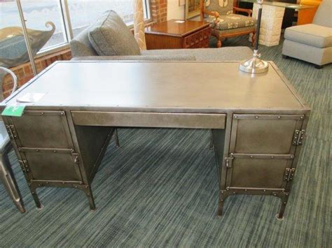 Item #339A – Industrial Style Metal Desk – $475 – Outreach