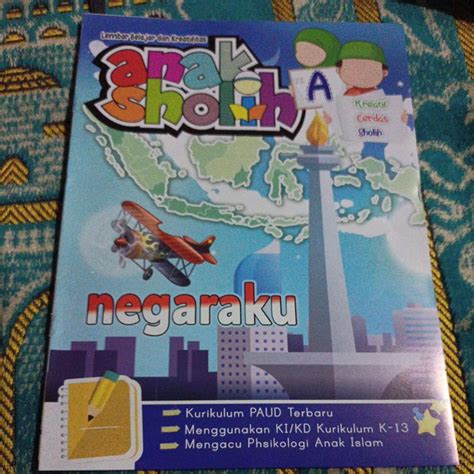 Jual Majalah Anak Sholih Tk A Tema Tanah Airku Negaraku Shopee