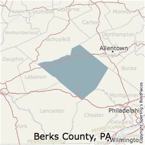 Berks County Map