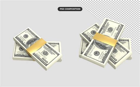 Premium Psd Dollar Cash D Rendering Premium Psd