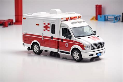 Premium AI Image | Ambulance Toy Diecast Collectible