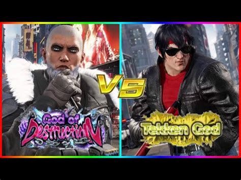 Dragunov God Of Destruction VS Law Tekken God Tekken 8 Battles