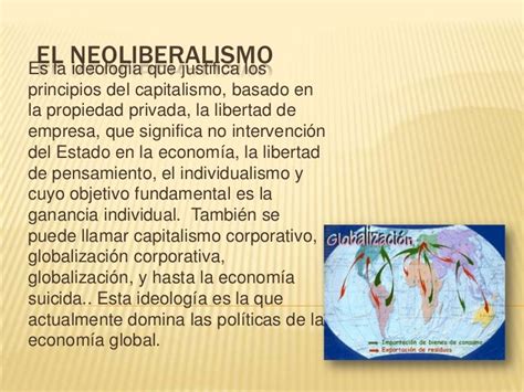 Que Es El Neoliberalismo