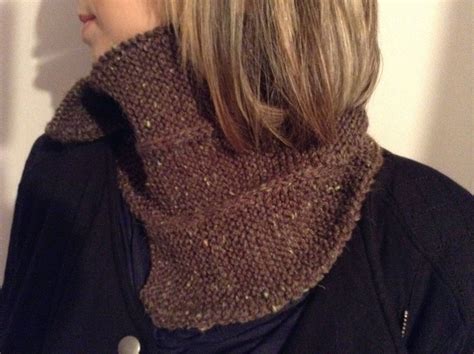 Snood Tour De Cou Femme Tricot Fait Main Laine Acrylique