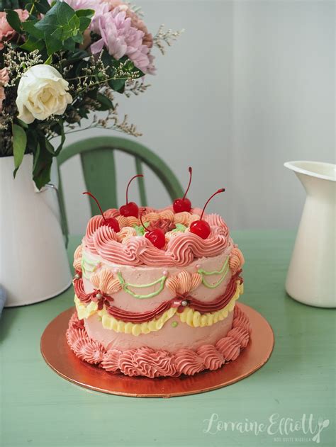 Vintage Marie Antoinette Cake Not Quite Nigella