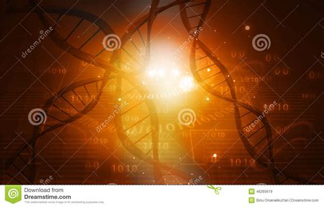 De Structuur Van Dna Stock Illustratie Illustration Of Biochemie