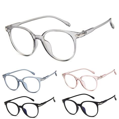 Designer Large Retro Clear Lens Nerd Frames Glasses Mens Womens Eyewear