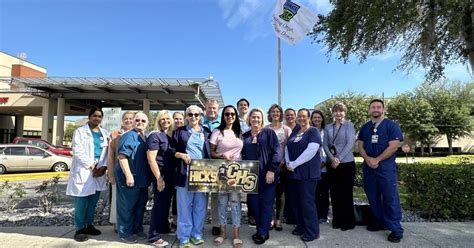 Hca Florida Citrus Hospital Raises Flag Event Marks Start Of Donate