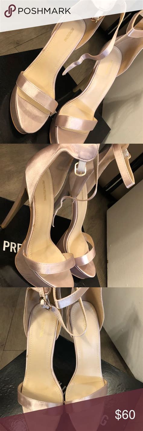 Nude Pinkish Platform Sandals Women S Heels