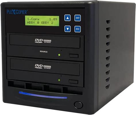 PlexCopier 24X 1 to 1 CD DVD M-Disc Supported Duplicator Copier Tower with Free Copy Protection ...