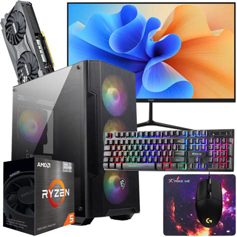 Setup Gamer Special Pc De Bureau Gaming Ryzen X Rtx Twin