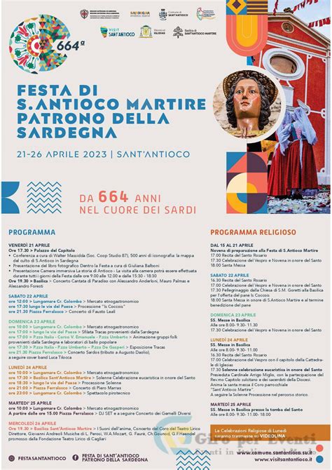 Festa Di Sant Antioco Giro Per Eventi