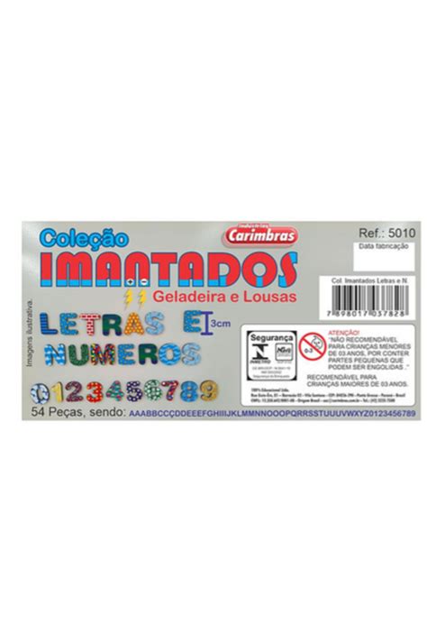 Imantados Letras E N Meros