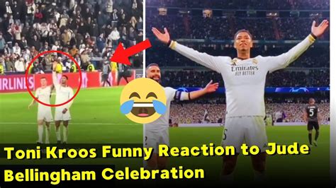 Toni Kroos Funny Reaction To Jude Bellingham Almost Doing A Nazi Salute