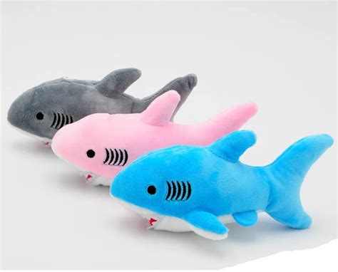 1pcs 18CM Ocean Plush Stuffed Toy Doll Keychain Pendant Shark Plush Toys Dolls Shark Plush Toys ...